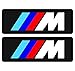 Lot de 2 autocollants avec logo M Séries