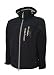 Produktbild Dry Fashion Herren Softshell Jacke Langeoog, Farbe:schwarz, Größe:XS