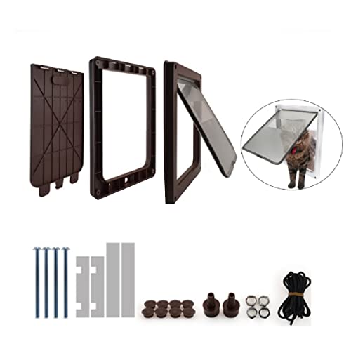 Porta Portinha Passagem Pet Gato Ou Cão Tamanho Super GG 43 x 35,5 Cm Portinhola Cachorro Grande (Ma