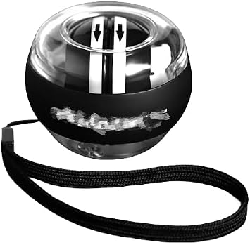 Wrist Ball, Power Ball, Twist Ball, Silent Grip Ball, Gyro Ball, Automatic Start, Wrist Strength, Weakness, Grip Strength, Muscle Training, Dumbbells, Exercise, Trend, Forearm, 2.8 x 2.8 inches 70 x