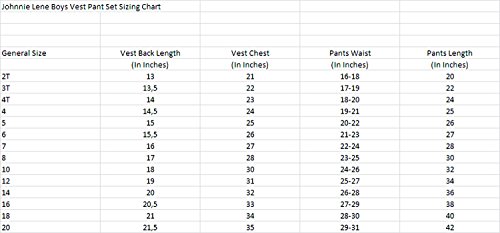 Johnnie Lene Boys Formal Vest And Pants Set #Jl42 (8, Navy) #TOP1