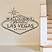 Produktbild Qthxqa  Wandaufkleber Willkommen Zu Fabulous Las Vegas Wandaufkleber Charakter Vinyl Kunst Dekorative Aufkleber Wohnkultur Poster 56 * 76
