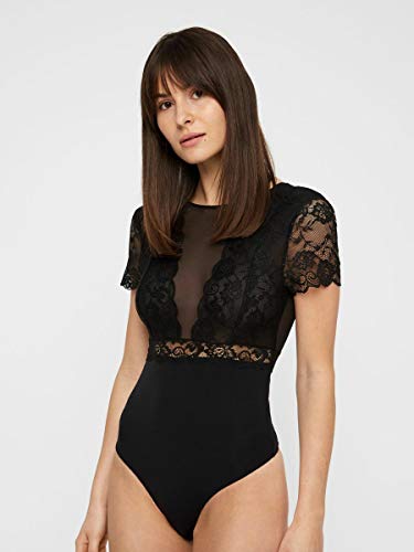 PIECES PCSICCA SS BODYSTOCKING NOOS dames body - Afbeelding 6