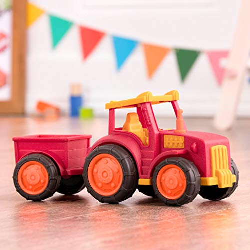 Wonder Wheels Traktor mit Anhänger 31 cm LKW – Kinder Auto Spielzeug Outdoor Sandkasten Sandspielzeug – Fahrzeug für… – Bild 6