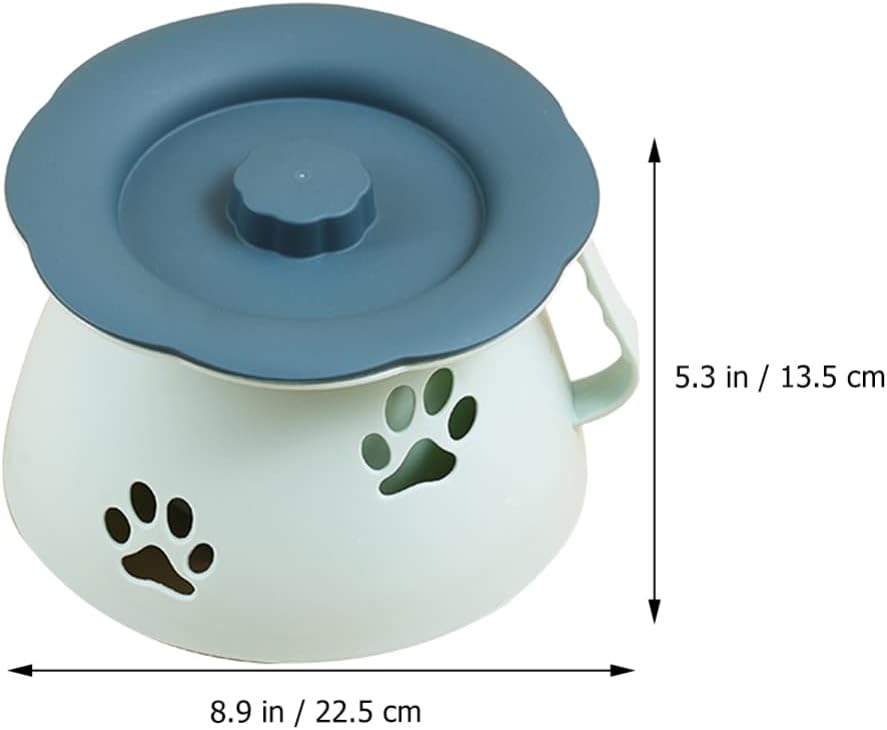 Yardwe Bed Pan Unisex Chamber Pot for Adults Kids Portable Toilets Chamber Pot with Lid and Handle Spittoon Urinal Basin Potty Multifunctional Home Bucket : Health & Household