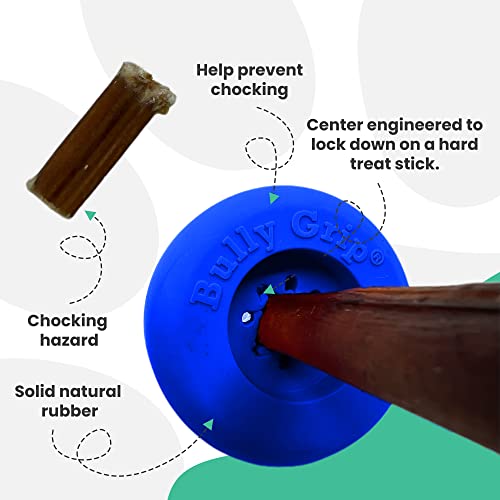 Bully Stick Holder For Dogs -Large Size - Interactive Dog Toy, Dog Treat Holder, Slow Feeder, Treat Dispenser, Chew Toy And Dog Safety Device #TOP1