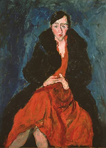 Pintura de Chaim Soutine en lienzo: el alma del retrato vintage para tu dormitorio