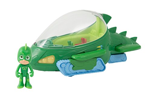 Preisvergleich Produktbild Pyjamasques PJM106 PJM Fahrzeug Deluxe mit Figur Gluglu