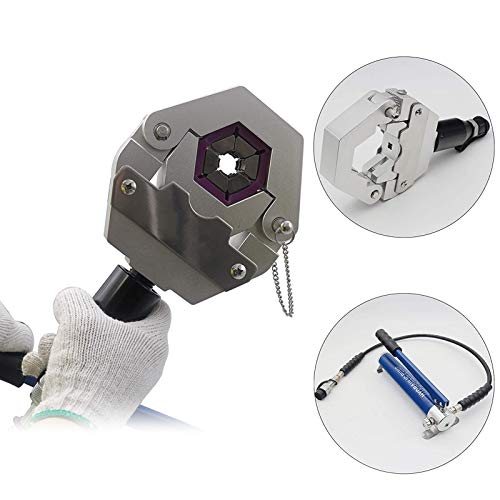 Hydraulic Hose Crimper, Lightweight A/C Hose Crimper Kit, 15Mm Stroke Auto Accessory For Auto Car Hose Crimping Tool #TOP6