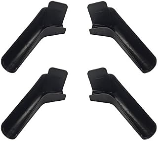 B&B Moulders 4 RV Rain Gutter Spout Long Version Left and Right Black