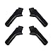 4 RV Rain Gutter Spout Long Version Left and Right Black