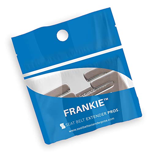 Seat Belt Webbing Clip Accessory - 2 x Locking Clip, Metal - Simply Clip on the Webbing as Needed for Comfort!