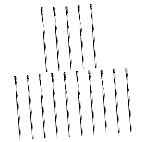 SOESFOUFU 3セット 電動耳垢除去ツール ステンレススチールスプリングスプーン シャワー洗浄用 耳クリーナー 大人 男の子 女の子用 5個*3