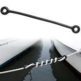 Tasdurian 1 Pack 19.5'' Boat Snubber Dock Line Absorber Shock Marine Boat Mooring Line Rubber Snubbers Heavy Duty Flexible Marine Bungee for 7/16'-5/8' (12-16mm) Reducing Impact Noise Secure Mooring