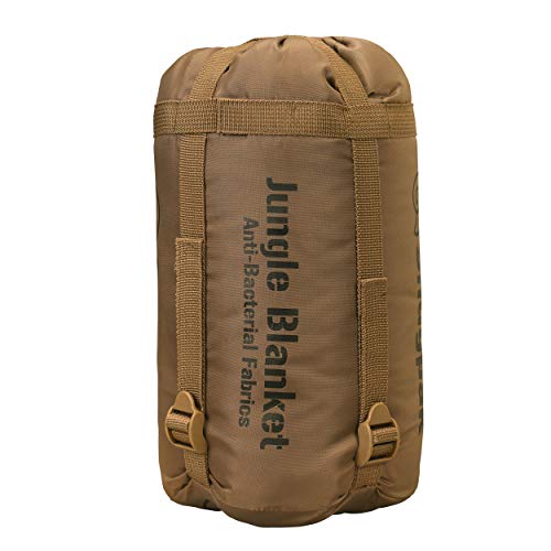 Snugpak Jungle Survival Blanket - Insulated, Lightweight, Water Repellent Polyester, Coyote #TOP4