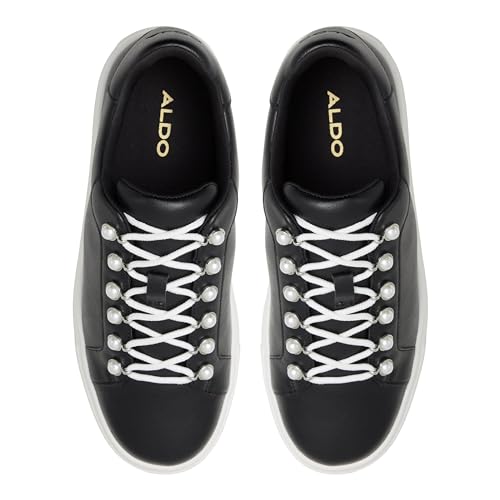 Aldo Women's Perlah Sneaker, Black, 7.5