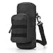 Kyrio Molle Portaborraccia Portaborraccia Tattico Militare Bollitore Borsa per mensa Borsa Borsa a tracolla con custodia extra per accessori e tracolla staccabile Nero 750ml