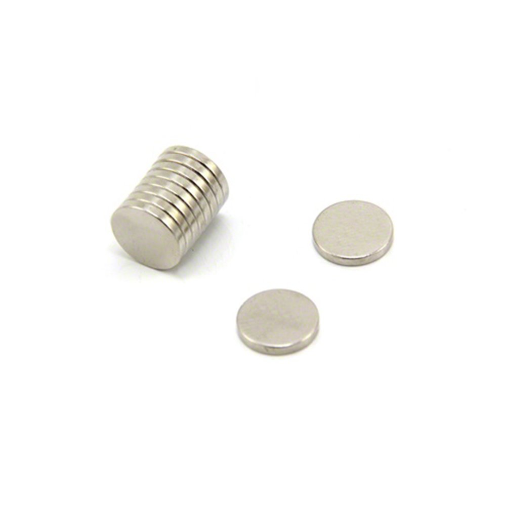 N42 Neodymium Magnet for Arts, Crafts, Model Making, DIY, Hobbies, Office, and Home - 10mm dia x 1.5mm thick - 1kg Pull - Pack of 20