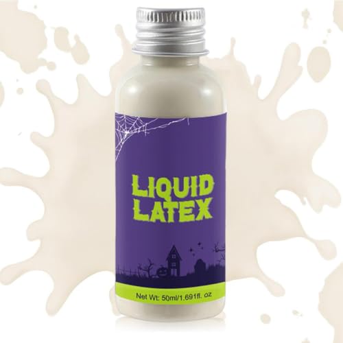 Płynny lateks na Halloween 50 ml Tworzenie Sztucznych Na Imprezę Halloween