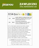 Zestaw 310 sztuk zawleczek zabezpieczających, zawleczek bezpiecznikowych, asortyment zawleczek ze stali nierdzewnej, zestaw wtyczek sprężynowych, M1,5, M2, M2,5, M3, M4, M5, M6, klipsy do samochodów