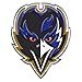 NFL Baltimore Ravens Die Cut Color Automobile Emblem