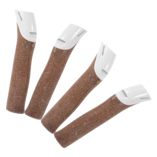 4pcs Cork Trekking Pole Handle with 17mm Hole Ergonomic Grip