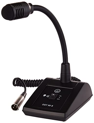 Akg Pro Audio Dst99S Dynamic Paging Microphone With Cardioid Polar Pattern For General Public And Communication Uses., Black #TOP17