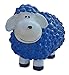 Fachhandel Plus Lustige Tierdeko Schaf bunt versch. Farben auswählbar Garten Deko Tierfigur (Blau)
