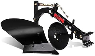 Brinly PP-51BH Sleeve Hitch Tow Behind Moldboard Plow, 10-Inch,Black