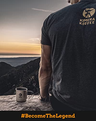 Kimera Koffee - Organic Medium Roast Ground Coffee|Power Blend | Infused With Alpha Gpc And Vitamin D | Optimize Focus & Concentration | Boost Energy Level | Enhance Athletic Performance | 12Oz #TOP4