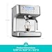 CASABREWS Ultra Espresso Machine with 58mm Bottomless Portafilter