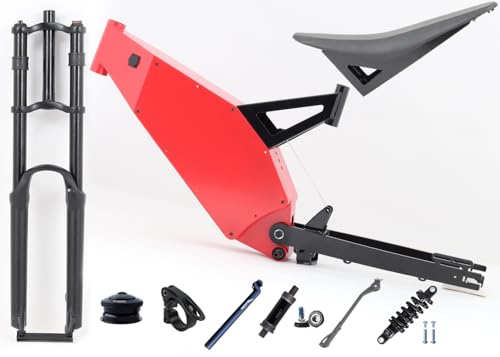 KEYU F6 Enduro Ebike Frame Image