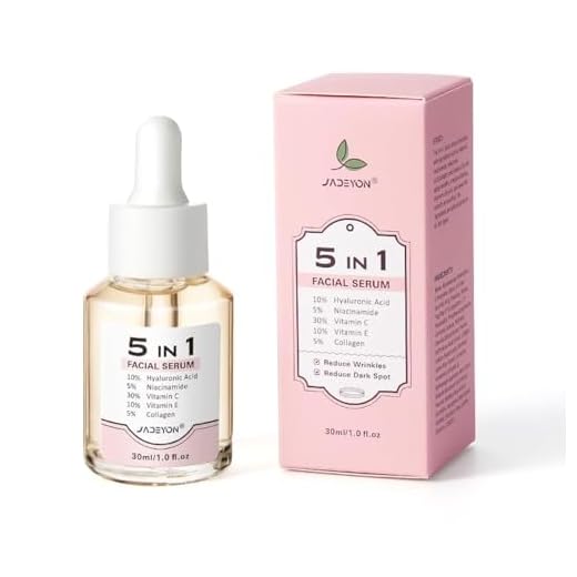 JADEYON - Suero y Aceite Facial con Ácido Hialurónico Suero Niacinamida Antienvejecimiento Hidratante Cuidado de la Piel del Rostro Vitamina E Vitamina C, Aceite Facial para el cuidado facial diario