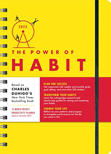 2023 Power of Habit Planner: Plan for Success, Transform Your Habits, Change Your Life (January