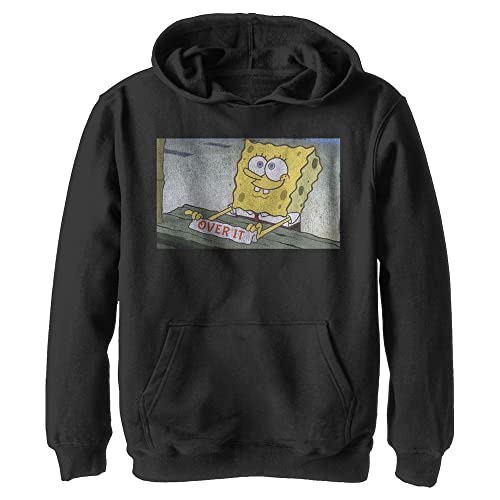 Sweat à capuche mixte enfant Bob l'Éponge Spongebob ado imprimé
