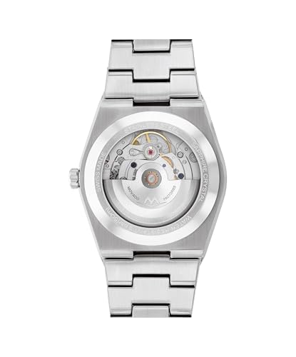 Movado Bold Quest Men's Luxury Automatic Watch - Swiss Self-Winding Movement, Stainless Steel Bracelet, Water Resistance 50 Meters (5ATM) - Classic Timepiece - Gift for Him - 39mm3