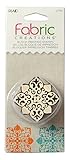 Fabric Creations Block Printing Stamps, 27191 Small Baroque Floral