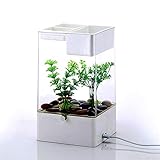 ★ ENERGIESPARENDER UND UMWELTSCHUTZ: Sie können den Wasserdeckel aufheben, leicht zu füttern, das Herausspringen von Fischen verhindern, LED-Energiesparlaterne, weich und blendfrei, geringer Umweltschutz, geringer Verbrauch. USB / Batterie-Netzteil, zwei Möglichkeiten zur Auswahl, Energieeinsparung und Umweltschutz, kann in Genießen Sie schöne Beleuchtung zu jeder Zeit und an jedem Ort platziert werden.