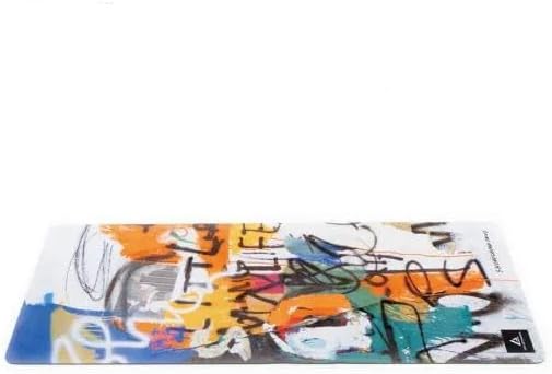 【LIFE ACTIVATION】 ヨガマット 袋付 アートデザイン 厚さ5mm