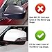 Yumzeco 1PC Compatible with Mirror Bottom Cover Subaru Forester/Crosstrek/Legacy/Outback/Impreza, Replace for 91054AJ230 Driver Side Mirror Lower Cover Replacement-Left
