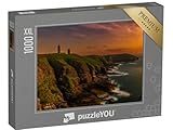 Puzzle classique de qualité dans une boîte anthracite avec l'image du puzzle comme modèle