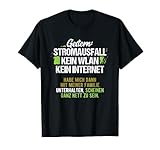 Admin, Nerd, Gamer, Wlan Design I Informatiker, Zocker Motiv T-Shirt