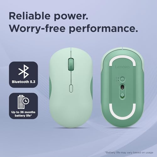 Souris Lenovo 350 Silent – Bluetooth, 2400 DPI, 6 Boutons, Ambidextre - vue 8