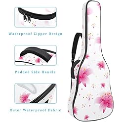 Housse de protection en éponge épaisse imperméable pour guitare acoustique électrique basse classique, Multicolore 10… - Les Beatles, Paul McCartney, John Lennon, RIngo Starr, George Harrison Housse de protection en éponge épaisse imperméable pour guitare acoustique électrique basse classique, Multicolore 10… – Image 4