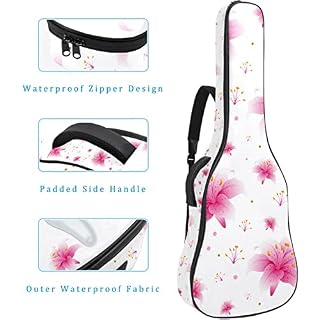 Housse de protection en éponge épaisse imperméable pour guitare acoustique électrique basse classique, Multicolore 10… - Les Beatles, Paul McCartney, John Lennon, RIngo Starr, George Harrison Housse de protection en éponge épaisse imperméable pour guitare acoustique électrique basse classique, Multicolore 10… – Image 4
