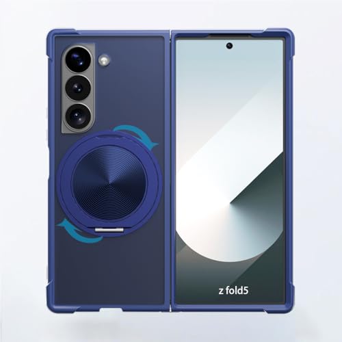 Kanyaku Samsung Galaxy ZFold5 �p �P�[�X�yMagsafe�Ή��E�X�^���h�t���z �}�O�l�b�g���� ���C�����X�[�d �ϏՌ� �}�b�g�� ������ �w��h�~ �A�W���X�^�u���X�^���h �A�C�t�H�� Zfold5 �P�[�X �s���N (SYZJ-Z