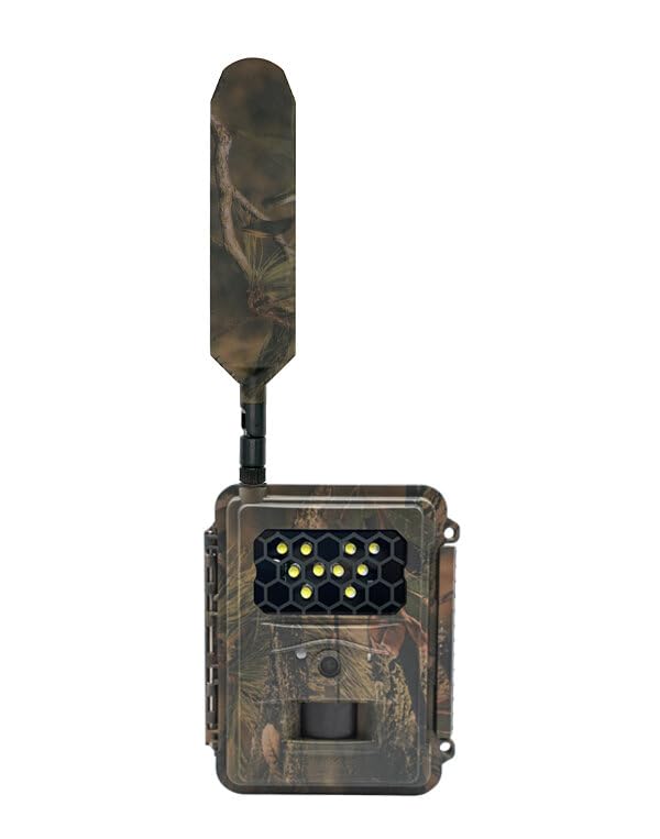 SEISSIGER Special-Cam LTE Weißblitz Wildkamera SUPERSIM-Edition mit App Farbnachtaufnahmen inkl. 6x 18650 Li-Ion Akkus IP67