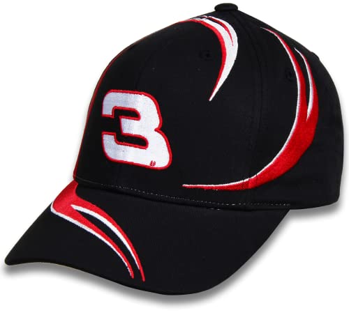 Dale Earnhardt Sr #3 Gm Goodwrench Red Swoosh Number Nascar Hat Black #TOP3