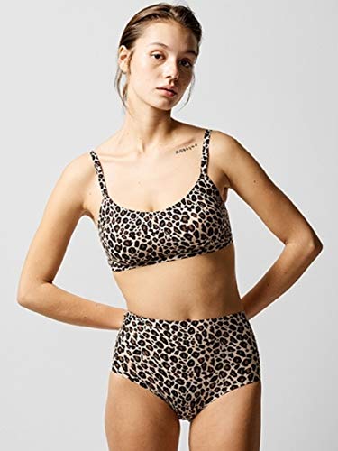 Chantelle Women's Hi Waist Brief, Leopard, One Size #TOP3