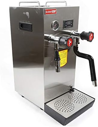 Commercial Milk Frother and Steamer, 8L/ 2.1Gal Multi-Purpose Bubble Water Boiling Machine, Full-Automatic Boiling Electric Coffee Foam Maker Milk Steamer for Dessert Shop
